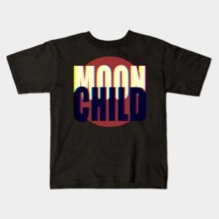 Moon Child 3D Kids T-Shirt